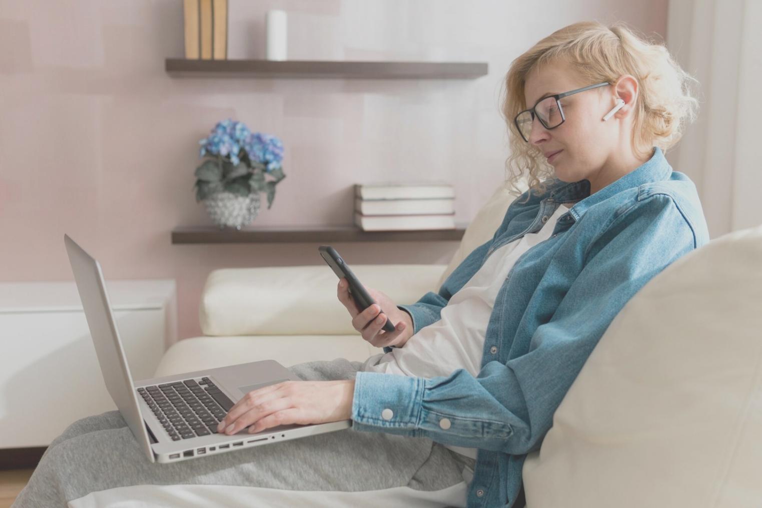 Financial planning workspace with documents and calculator showing budget progress